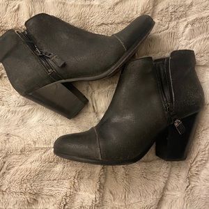 rag & bone Dark Grey Booties, Size 39.5